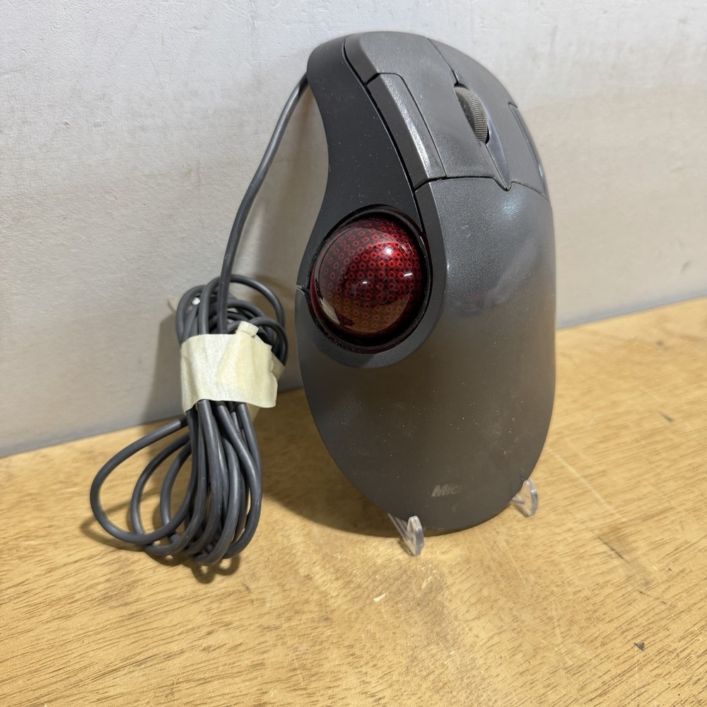 Microsoft Trackball Optical 1.0 (D67-00001), Tested Computer Mouse 2000s - Picture 10 of 10